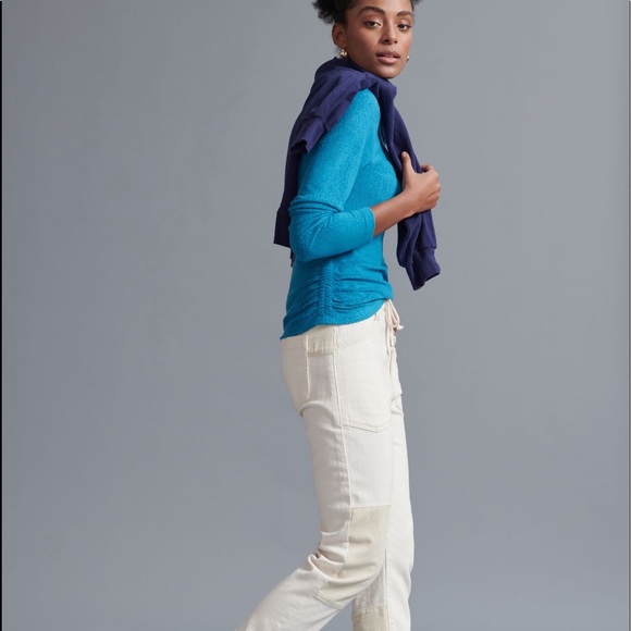 Anthropologie | RHEA BOAT-NECK TOP | Size XS - Picture 3 of 7